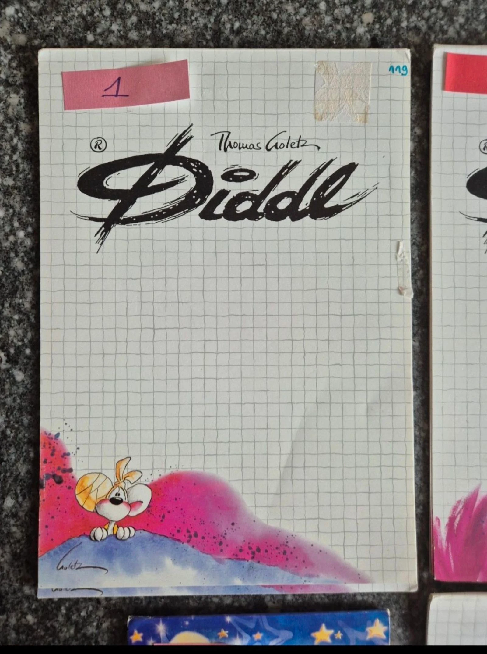 Set of 8 Diddl leftover blocks – photo 2